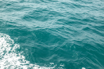Background shot of aqua sea water surface