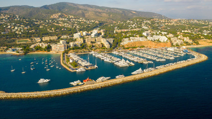 Puerto portals port in Mallorca, Spain