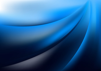 Smooth curve lines vector background