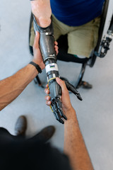 Mechanical engineer aids with medical prosthetic