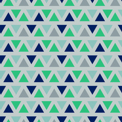 Seamless pattern simple style triangle geometry shape