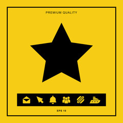 Star icon for web and mobile