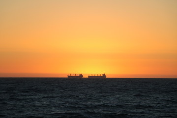 Obraz premium Dusk at Cottesloe Beach in Perth, Australia Oceania
