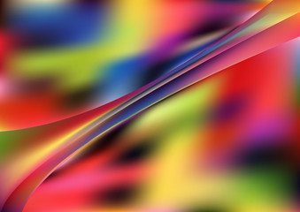 Creative curve vector background design