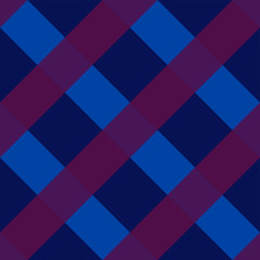 Lumberjack pattern purple blue vector illustration