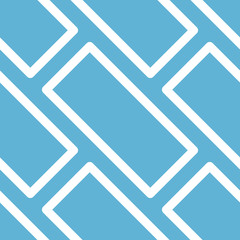 Pattern blue rectangle vector illustration