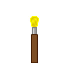 simple icon vector, makeup brush