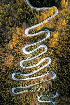 Twisting Mountain Road