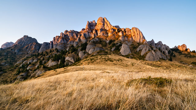 mount ciucas carpathian mountains romania