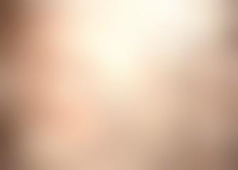 Beige vignette empty background. Delicate abstract illustration. Glow defocused background. Plain blur texture.