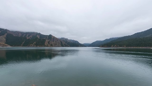 Plateau lake time lapse