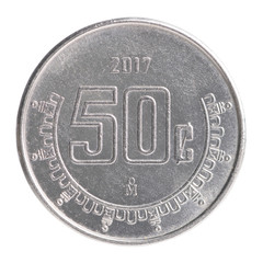 Mexican centavo coin