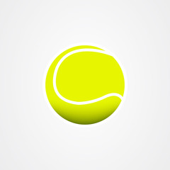 Tennis icon logo vector design