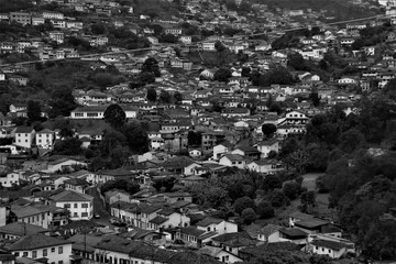 aerial view of city