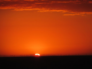 Sonnenuntergang auf Sylt