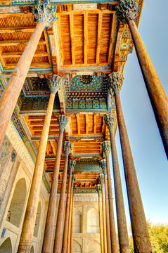 Bolo Hauz Mosque, Bukhara