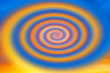 Abstract colorful rainbow spiral background for abstract motions