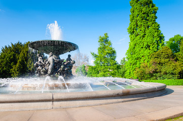 Dresden Albertplatz  - Stadt Park Sommer 25