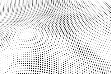 The halftone texture is monochrome. Vector chaotic background