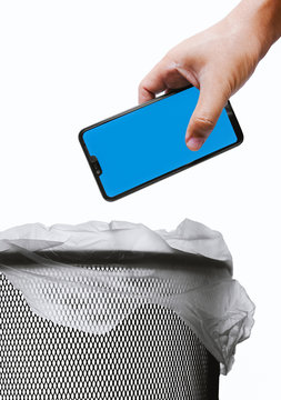 Throwing Away A Mobile Phone