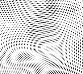 The halftone texture is monochrome. Vector chaotic background