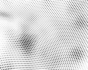 The halftone texture is monochrome. Vector chaotic background