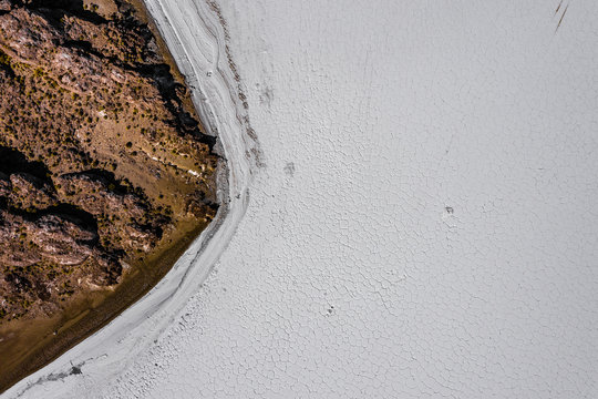 Salar De Uyuni Bolivia Salt Flat Drone Aerial