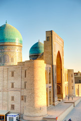 Bukhara, Po-i-Kalyan or Poi Kalan at dusk