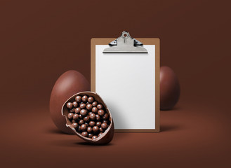 easter egg clipboard