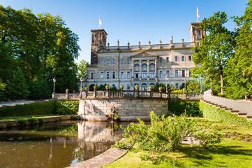 Fototapeta na wymiar Dresden Schloss Albrechtsberg 1