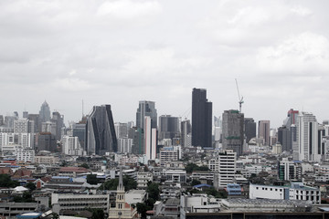 Fototapeta na wymiar Bangkok cityscape in Thailand.