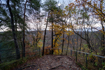 Obraz premium Oberes Donautal im Herbst