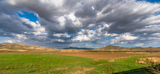 Wonderful Sicilian Landscape, Barrafranca, Enna, Sicily, Italy, Europe