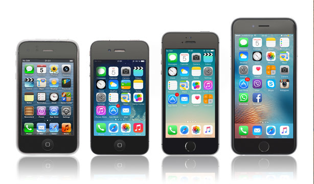 Evolution of Apple iPhone