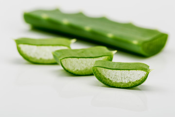 Aloe sliced