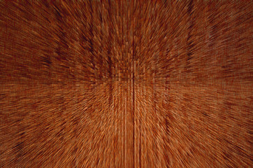 Texture with swarm of orange spikes rushing towards camera