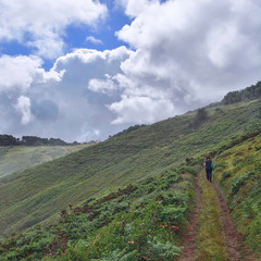 Hiking on the Galician Coast, Finisterre, Galicia, Spain