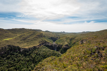 Obraz premium view of mountains chapada dos veadeiros