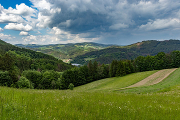 Fototapeta na wymiar Vysočina region in Czech Republic