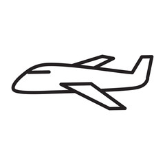 Airplane Icon Vector Design Template
