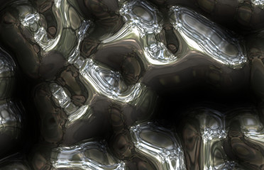 liquid abstract metal 