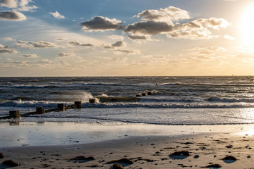 Beach view of the Gulf of Mexico - Florida