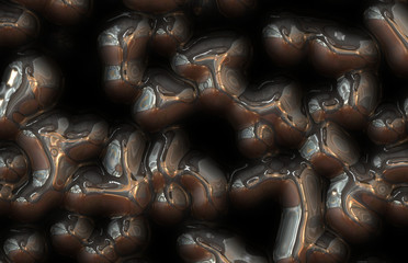 liquid abstract metal 