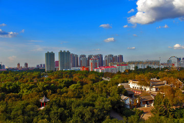 Fototapeta na wymiar view of city
