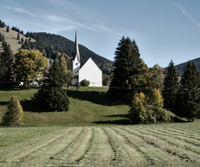 Dorfkirche in Bayern