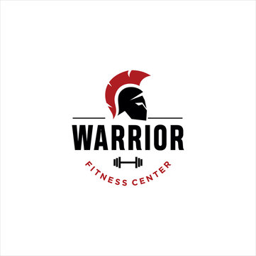 Spartan Fitness Logo Design . Gym SpartanLogo Vector . Fitness Logo . Bodybuilding Logo design inspiration . Ironclad Logo . warrior logo.