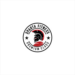Spartan Fitness Logo Design . Gym SpartanLogo Vector . Fitness Logo . Bodybuilding Logo design inspiration . Ironclad Logo . warrior logo.