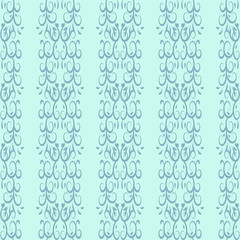 Seamless classic retro vintage pattern endless repeat ornate soft tracery background wallpaper