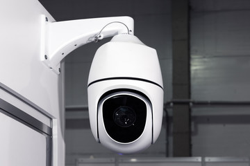 Modern security and video control camera.