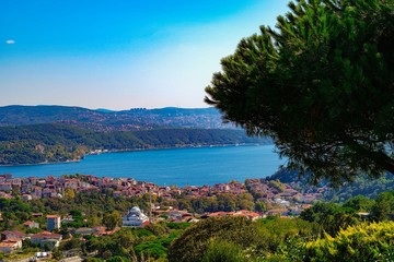 view of istanbul sariyer district